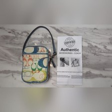 Coach Monogram Wristlet with Certificate of Authenticity picture