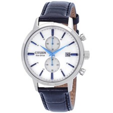 Citizen Core Collection Chronograph Quartz White Dial Men's Watch CA7069-16A picture