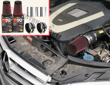 K&N Filters For 2008-2012 Mercedes Benz C300 C350 3.0L 3.5L V6 Air Intake Kit picture