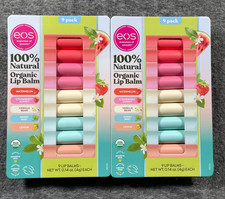 EOS Organic Lip Balm 18 Pack Natural Ingredients 5 Flavors Moisturizing Balm picture