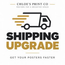 Promo Poster Print Custom next-day Shipping Upgrade picture