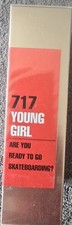 717 Young Girl Are You Ready To Go Skateboarding? Vintage 3 Fl picture