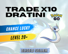 Dratini x10 Pokemon - Pokemon Dratini  x10 GO - Chance Lucky Pre Dragonite picture