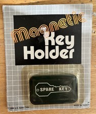 Vtg 1984 Magnetic Spare Key Holder NIP Made Taiwan Hide A Key picture