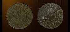Poland 1 Poltorak Silver Coin 44 picture