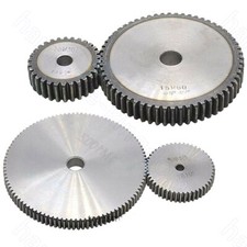 Mod 1/1.5 12T-150T Spur Gear 45# Steel Pinion Gear Thickness 1M-10mm 1.5M-15mm picture