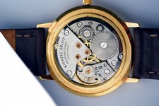 Kienzle Superia (Seiko Skyliner 6220) Rare Elegant Gold Plated Patina Dial Works picture