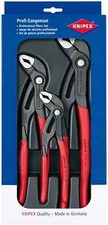 Knipex 002009V02 Cobra Pliers Set (3 Piece) Kit 8701180/8701250/8701300 NEW picture