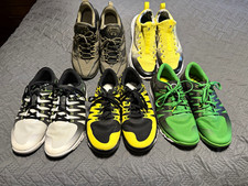 Nike Oregon Ducks Football Player Shoes Lot of 5 Pairs Men’s size 8 picture