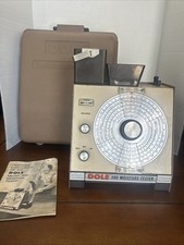 Vintage -Dole 300 Moisture Tester w/ Case & Instructions - Complete - Grain picture