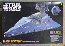 AMT/ERTL Star Wars Star Destroyer 1:422 Model Kit Fiber Optic Lighting MPN 8782 picture