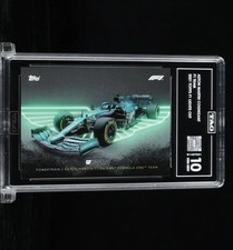 2021 Cognizant TAG 10 GEM MINT Racing Car Topps F1 Lights Out Auston Martin picture