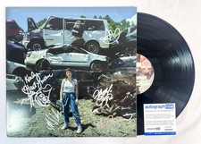 Karly Hartzman Wednesday Full Band Signed TWIN PLAGUES Vinyl Album Record ACOA picture