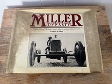 Miller Dynasty Mark L Dees SIGNED 1981 Barnes 1st Ed Harry Miller HC Fire Damage picture