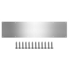 Galofay Door Metal Kick Plate Inches Aluminum Decorative Plates Protector For picture