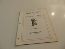 Original 1954 Johnson Outboard RD-15A RDL-15A 25 HP Parts Catalog picture