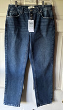 REISS Women's Straight Leg Blue Jeans, Size  30R, New with Tags from Nordstrom picture