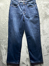 Judy Blue Jeans Womens 9/29 29x29 Short Straight Mid Rise Medium Wash Stretch picture