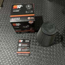 K&N High Flow Universal Lifetime Round Tapered Air Filter w/ 6