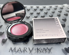 Rare & HTF New In Box Mary Kay Cream Blush Cranberry ~ Full Size ~ Fast Ship picture