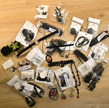Gothic Black Red Silver Fashion Jewelry Mixed Lot Necklaces Earrings Choker More picture