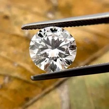 Natural White Diamond 5 CT Round Cut VVS1 D Grade 11.50 mm Certified Stone. picture