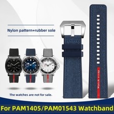 For Panerai Submersible PAM1466/1405 PAM01391 Watchband 24mm Waterproof Strap picture