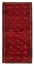 Vintage Traditional Hand-Knotted Area Rug 2'6