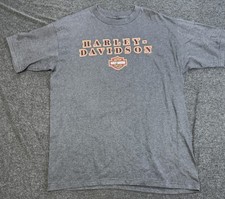 VTG Harley Davidson Daytona Beach T-Shirt Short Sleeve Gray XL picture