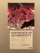 Praxis A Cat's Dream Blotter Art Print Signed PP Printer Proof X/5 COA picture