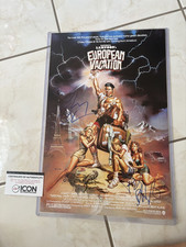 Chevy Chase & Beverly D'Angelo European Vacation Signed 11x17 poster COA picture