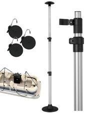 OCEANBROAD Boat Cover Support Poles Adjustable Telescoping 1-Pack, Black picture