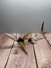 Glass Baron Shark 22K Gold Accents picture