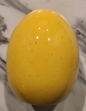 Kohl's Celebrate Together Ceramic Pastel Yellow Decorative Accent-New picture