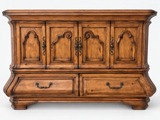 Michael Amini Traditional Wood Dresser Chest of Drawers Sideboard Cabinet picture