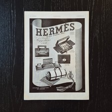 1937 #3 Hermes - Original AD Advertising 28x38 Advertising Vintage 1930s picture
