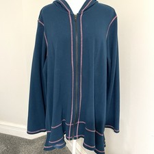 Matilda Jane Be Present Hoodie Womens XXL Fleece Lined Full Zip Jacket picture