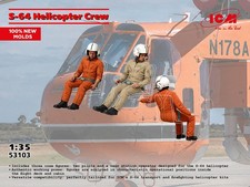 ICM 53103 S-64 Helicopter Crew 1/35 picture