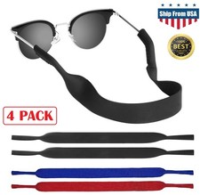 4PCS Sports Sunglasses Neck Cord Strap Eyeglass Glasses String Lanyard Holder US picture