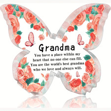 Unique Gifts for Grandma Butterfly Themed Grandparents Gift Best Birthday Presen picture