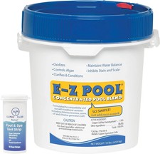 EZ Pool Concentrated Pool Blend Water Care 10 LB W/ Test Strips picture