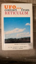 UFO Contact from Reticulum Wendelle Stevens William Herrmann 1981 1st Ed HB DJ picture