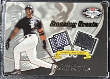 2002 Fleer Box Score - Amazing Greats Frank Thomas Patch /150 (MEM) picture