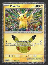 Pokemon 30th Celebration Pikachu 040/128 Holo Pikachu 18/30 Near Mint picture