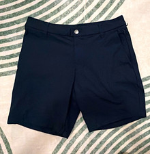 Lululemon Men’s ABC Comission Navy Chino Shorts Size 30 7” Golf picture