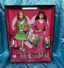 Barbie Collector Juicy Couture 2-Doll Gift Set w/ Accessories NRFB 11.5in picture