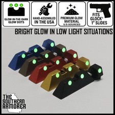 Premium Glow Night Sights Front Rear Fits Glock® – Multi Color Options picture