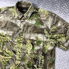 Redhead Shirt Mens M Advantage Max 1 Camo Button Vented Short Sleeve Hunting picture