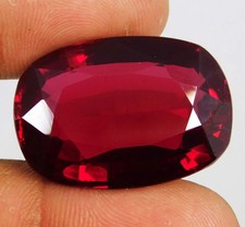 Certified 100.05 Ct BURMA Pigeon Blood Red Ruby Loose Gemstone picture