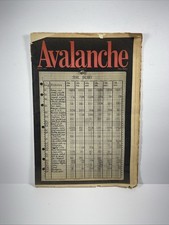 Avalanche Magazine #13 Summer 1976 vintage final issue  picture